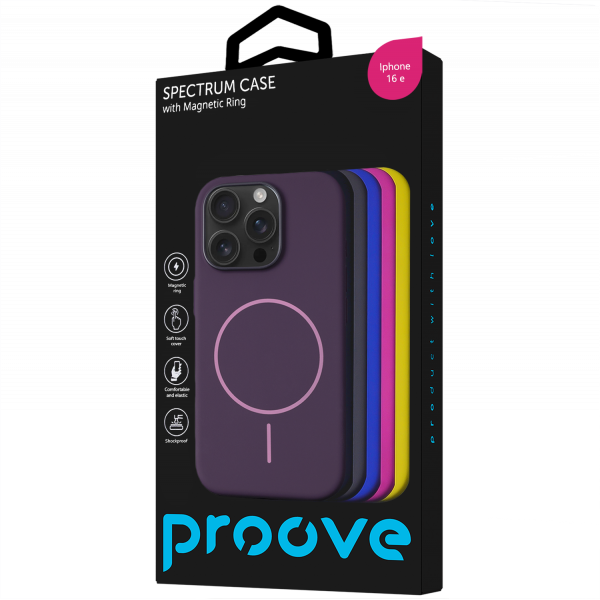 Proove Spectrum Case with Magnetic Ring iPhone 16e - Photo 2